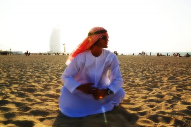 ОАЭ, Дубай, пляж Джумейра